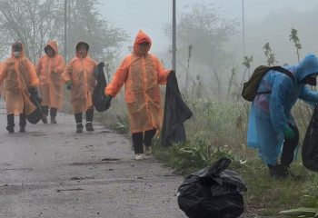 «Мөлдір бұлақ»: Алматыда өзен жағалаулары мен қоғамдық кеңістіктер тазартылды