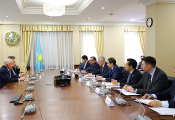 Deputy PM discusses development of copper processing in Kazakhstan with Head of GP Günter Papenburg AG