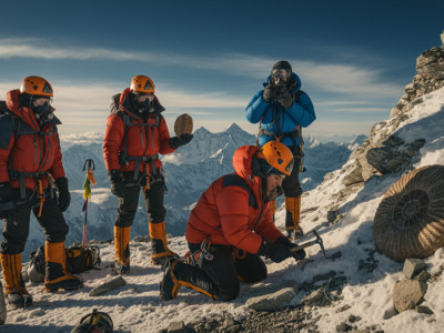 Эверест был дном океана: что находят на вершине мира