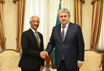 Kazakh FM receives  Assistant Secretary-General of Organisation of Islamic Cooperation