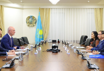 First Deputy Prime Minister Discusses Implementation of Investment Project with CEO of Svevind Group