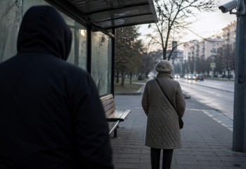 В Алматы напали на пожилую женщину на остановке: подозреваемый задержан