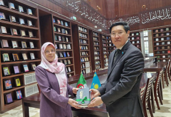 Algerian Libraries receives Kazakh books in anticipation of National Book Day in Kazakhstan