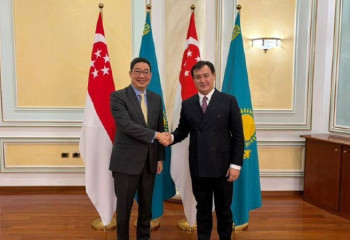 Astana and Singapore discuss prospects for deepening bilateral cooperation during political consultations