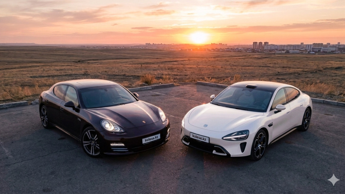Баттл спорткаров за 21 млн тенге: Porsche Panamera 2011 против Xiaomi SU7 Max 2024
