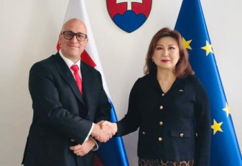 Kazakhstan and Slovakia discuss priority areas for transport and logistics cooperation