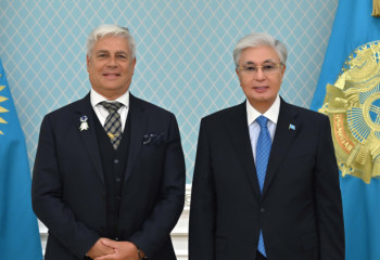 Head of State met with President of the Fédération Cynologique Internationale Tamás Jakkel