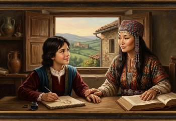 Мать Леонардо да Винчи могла быть из казахских степей - исследовательница