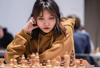 Kazakhstani chess player Alua Nurman ranks 2nd in FIDE World Ranking