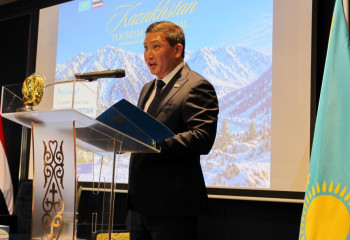 Kazakhstan travel guide in Thai language presented for first rime in Bangkok