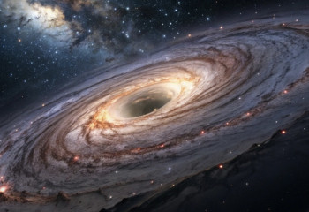 Scientists track black hole jet in action at nearly half the speed of light