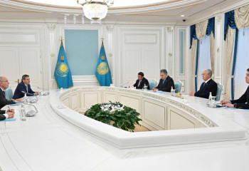 President of Kazakhstan receives Brazilian FM