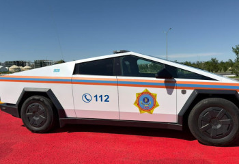 Tesla Cybertruck выйдет на дежурство во время саммита ОТГ в Туркестане
