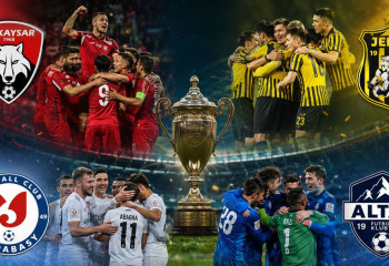 Қазақстан кубогы: жартылай финалда кімдер өнер көрсетеді?