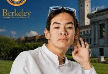 Школьник из Алматы с ДЦП поступил в University of California, Berkeley
