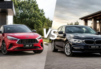 JAC J7 против BMW 525: кто здесь 