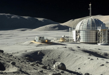 NASA tests 80-pound student-built robot designed to mine soil for Artemis moon bases