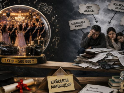 Лимузин, 1 млн теңге: мектеп бітіру кеші кімнің ауқатты екенін көрсететін шоуға айналды ма?