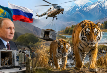 Путин сыйлаған төрт жолбарыс: бір ғасырға жоғалып, қайта оралған жыртқыш жайлы