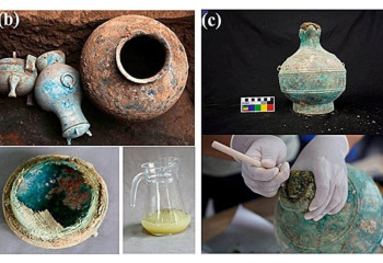 Archaeologists unearth 2,300 year old bottle of Chinese beer