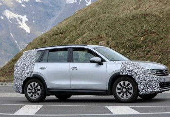 Новый облик кроссовера – обновленный Skoda Kodiaq выкатили на испытания