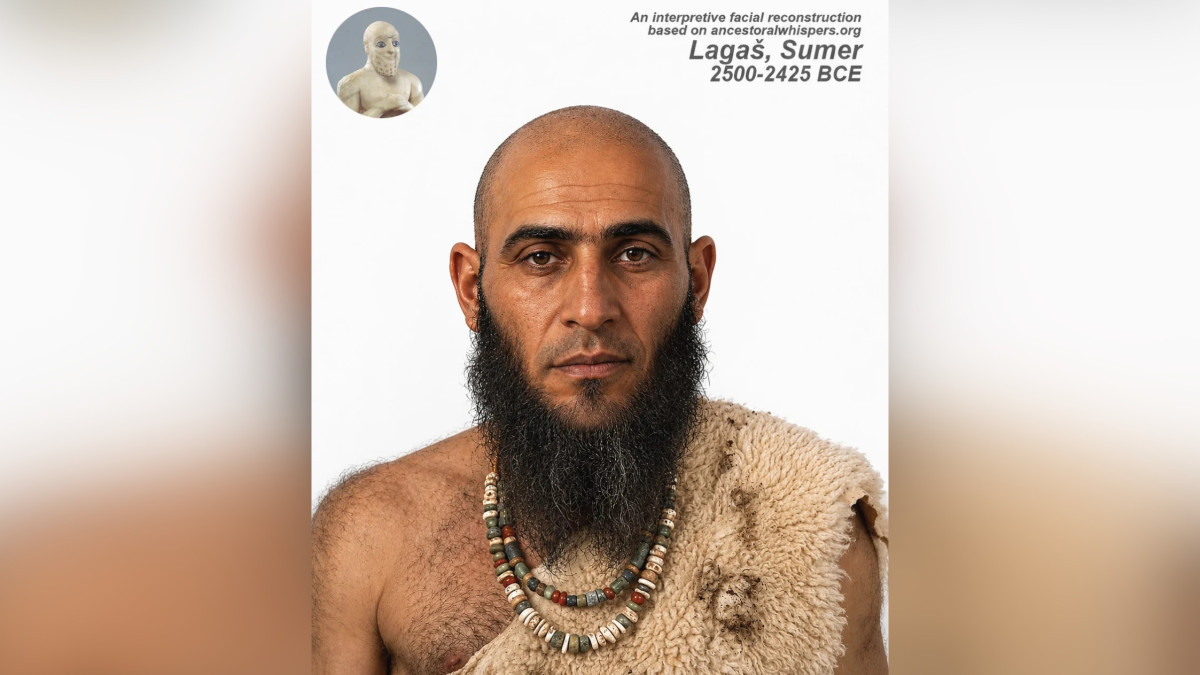 AI shows what sumerians looked like during the era of the first wars