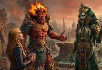 Монгольский бог войны попал в игру God of War: Laufey