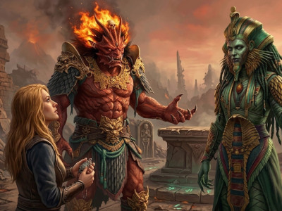 Монгольский бог войны попал в игру God of War: Laufey