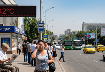 Прогноз погоды по Казахстану на неделю: жару выше нормы обещают синоптики