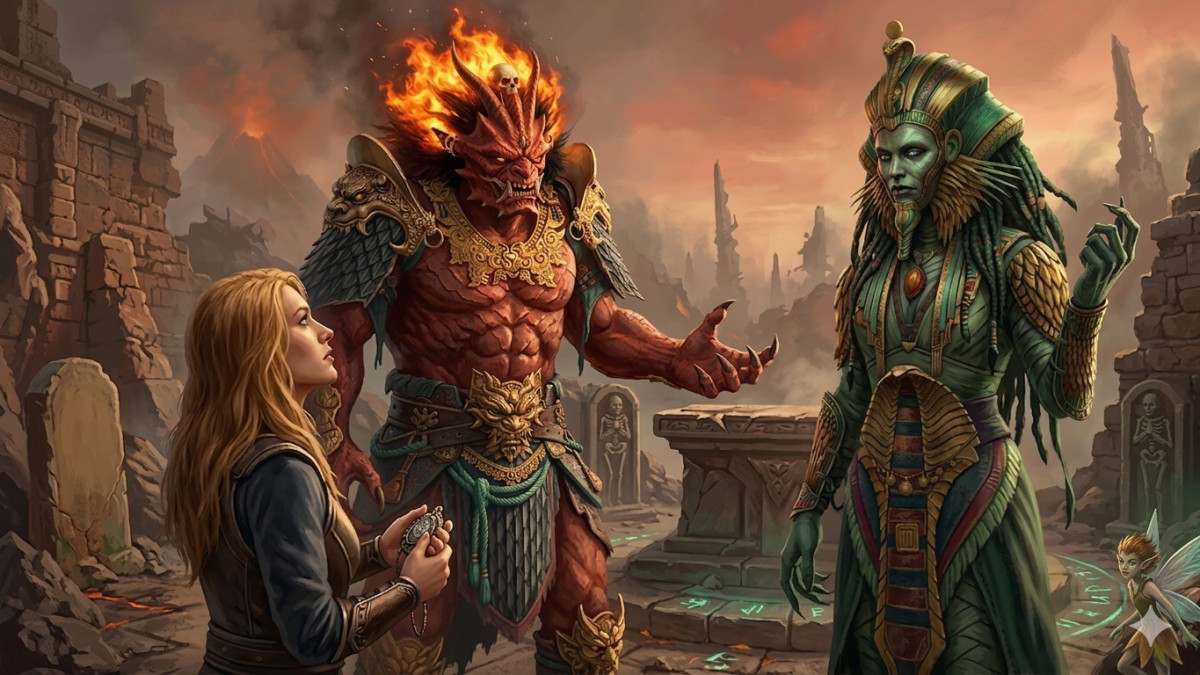 Монгольский бог войны попал в игру God of War: Laufey