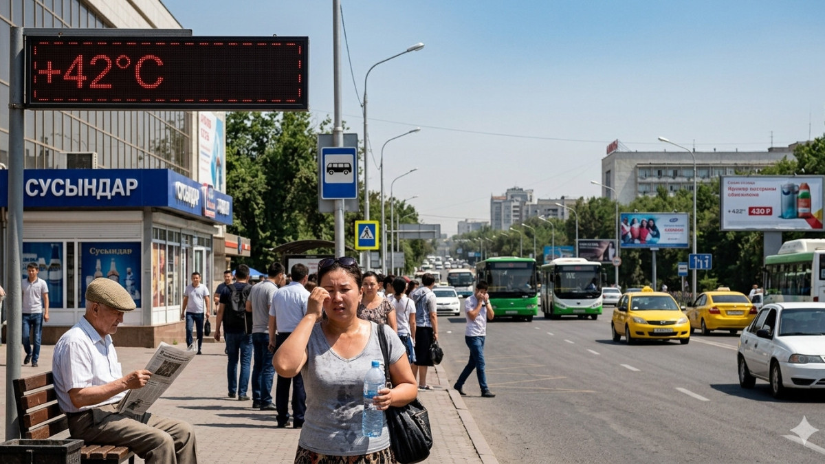 Прогноз погоды по Казахстану на неделю: жару выше нормы обещают синоптики