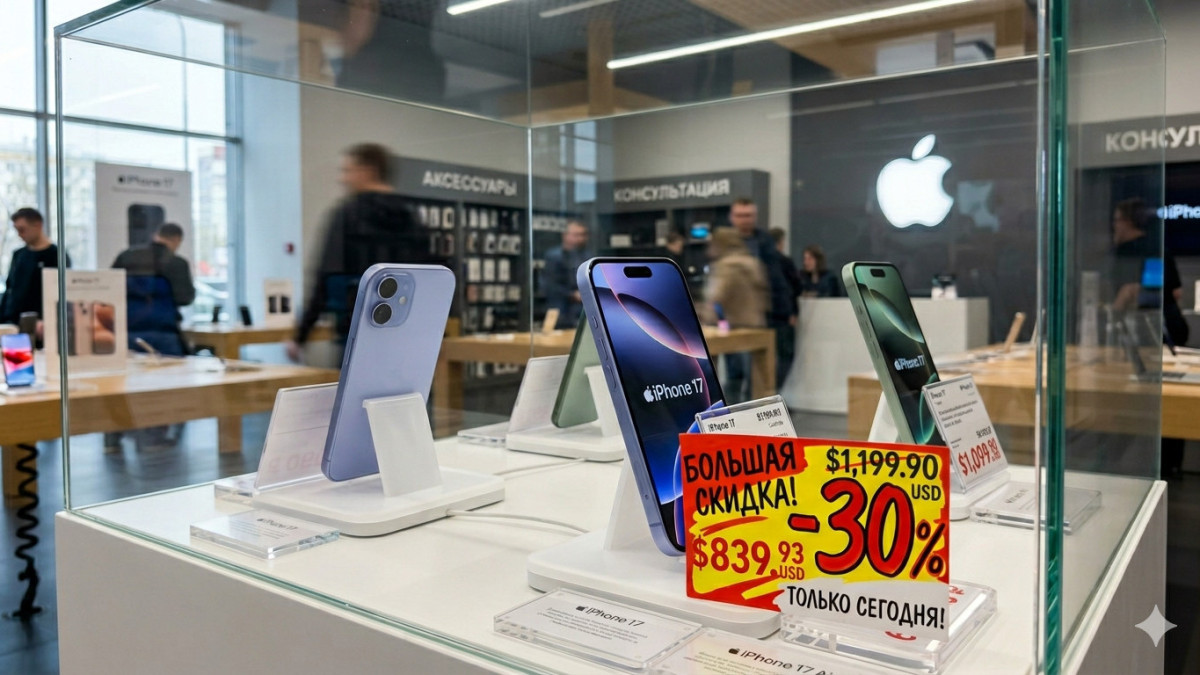 Цены на iPhone 17 снизились на мировом рынке