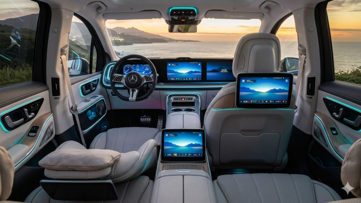 Mercedes-Benz начал выпуск нового электрического вэна VLE