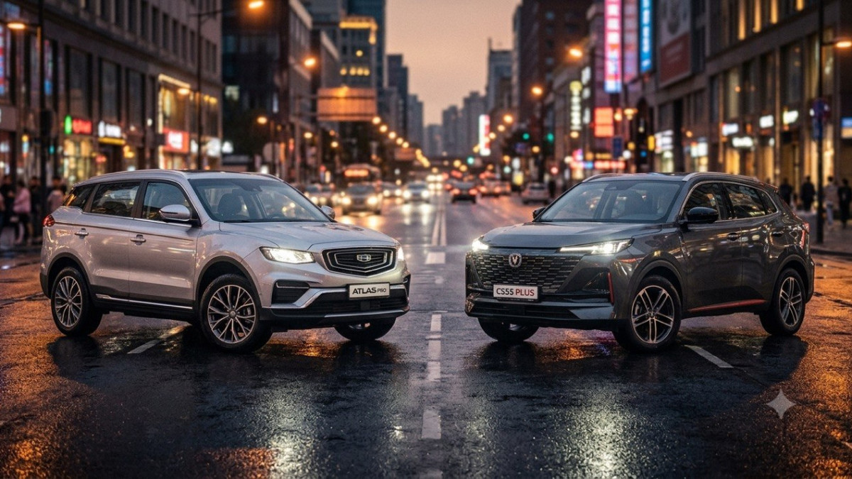 Казахстанский актер сравнил Geely Atlas и Changan CS55