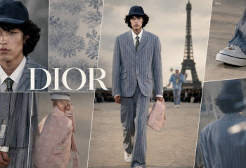 Казахстанец вышел на подиум Louis Vuitton в Париже