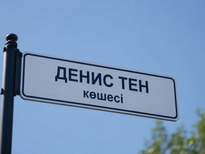 Алматыда Денис Теннің есімі көшеге берілді
