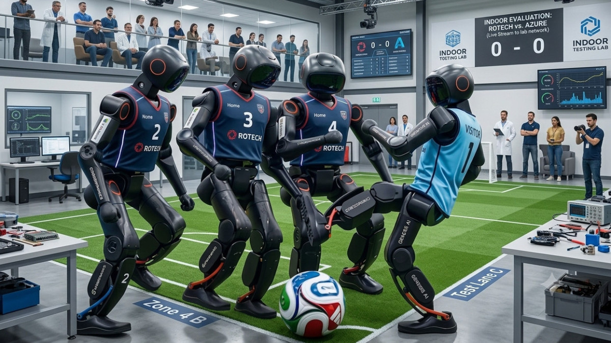 Роботы вышли на поле: в Южной Корее стартовал турнир RoboCup