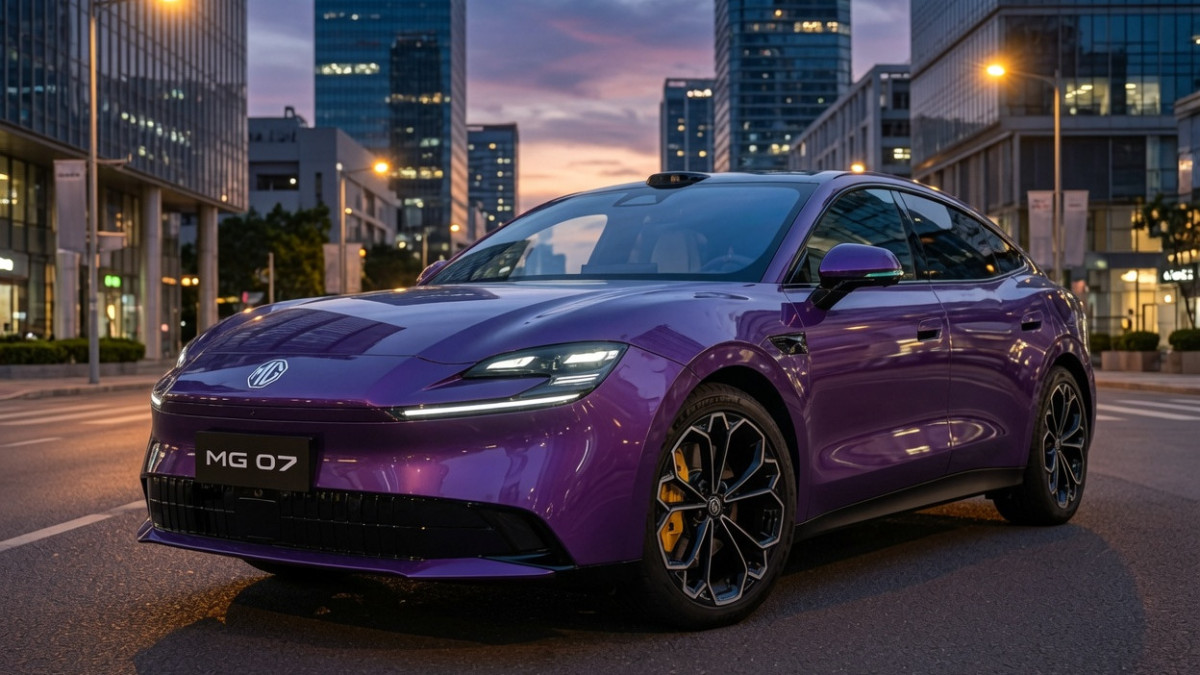 MG07: китайский седан с лидаром выходит на рынок по цене вчетверо ниже Porsche Taycan