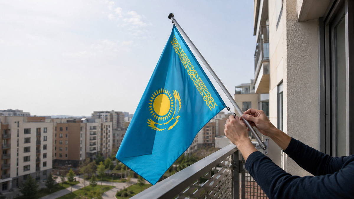 Что можно, а что нельзя делать с казахстанским флагом