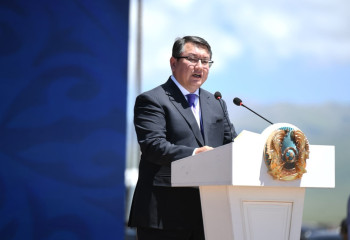 Президент Райымбек ауданының тұрғындарын 90 жылдық мерейтойымен құттықтады