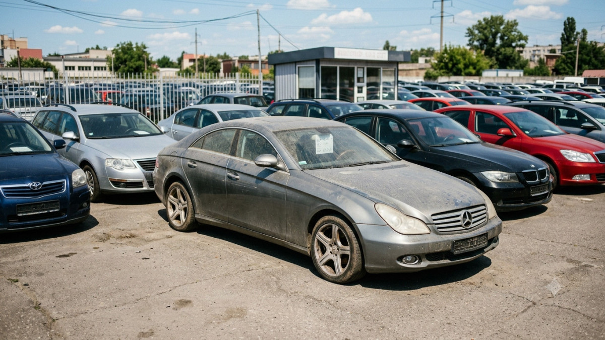 Mercedes CLS по бросовой цене в Грузии показал эксперт