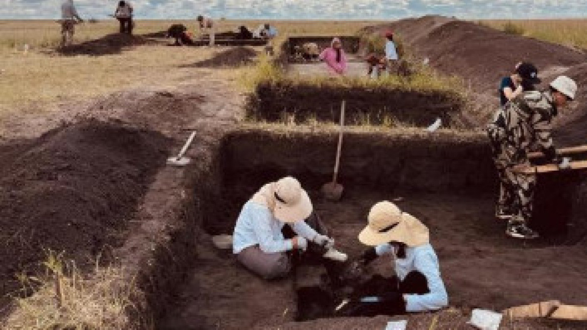 Rare 9,000-years-old burials discovered in Kazakhstan
