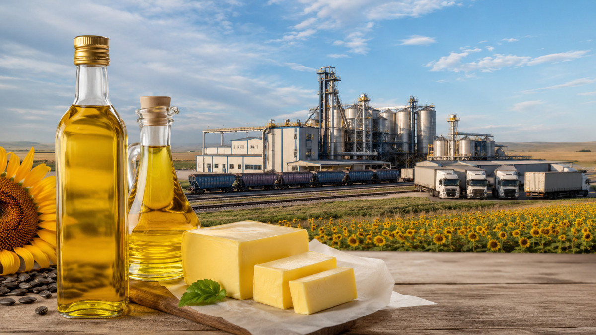 Kazakhstan’s oil exports: butter exports up 40%, sunflower oil exports nearly 50%