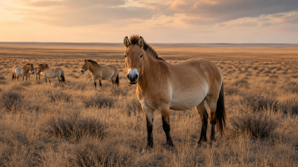 How Przewalski’s horses saved from extinction and back to Kazakhstan