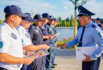 В Астане провели профилактический рейд по поддержанию чистоты в общественных местах