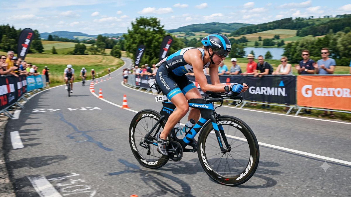 Diana Yerzhanova wins Europe Triathlon Junior Cup Gold