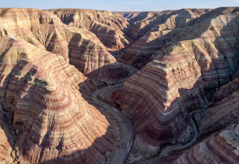 Tiramisu Mountains in Mangystau: Kazakhstan’s next tourism landmark