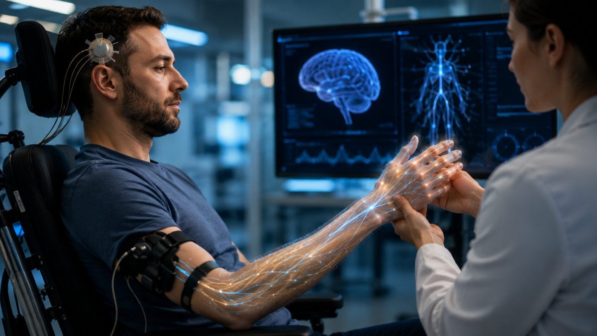 U.S. researchers develop neural implant that restores sense of touch in people with paralysis
