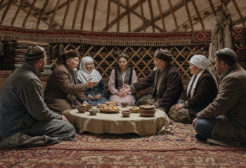 История Казахстана через обряды: Құда түсу (сватовство)