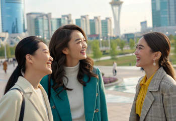 One in five employed women in Kazakhstan works in education sector